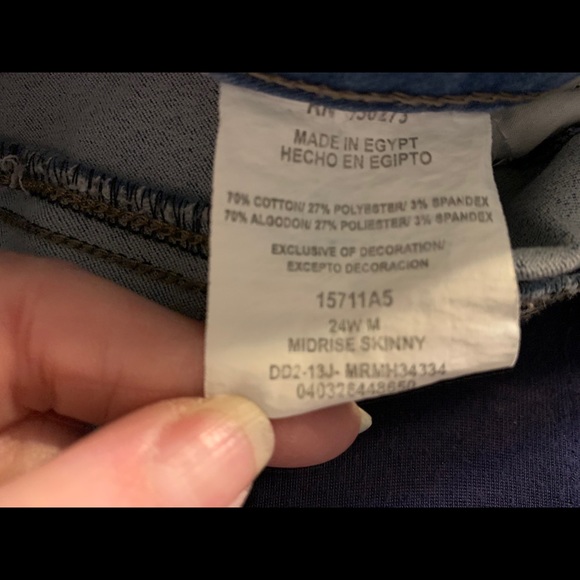 Plus Size Lee Riders Skinny Jeans - Picture 6 of 6